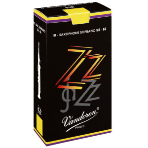 Caixa de 10 palhetas VANDOREN ZZ para Saxofone Soprano